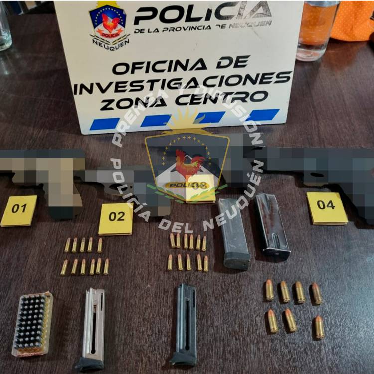 Múltiples allanamientos por amenazas calificadas