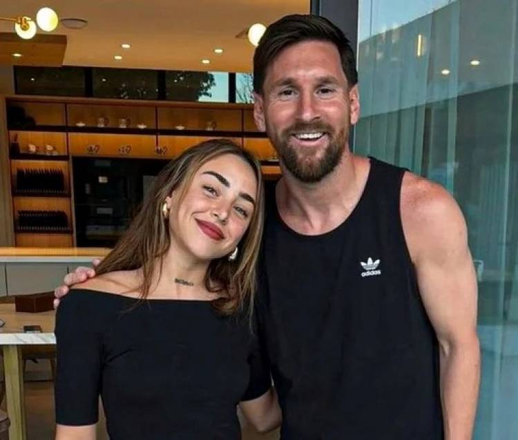 Inesperado encuentro entre Lionel Messi y Nicki Nicole