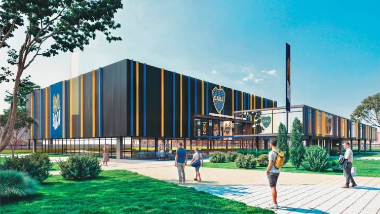 Boca Juniors dio a conocer nuevas imágenes del microestadio que construirá para los deportes amateurs