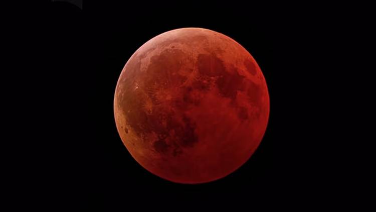 Dónde ver en vivo el eclipse lunar total y a qué hora es