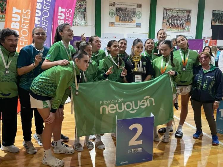 El básquet logró el segundo puesto en los Juegos Patagónicos