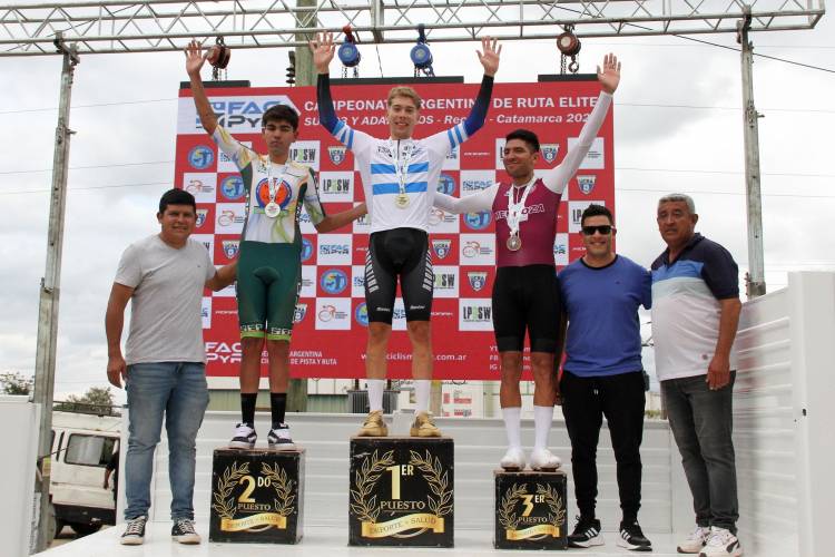 Desde la contrarreloj llegaron los primeros campeones en Catamarca 