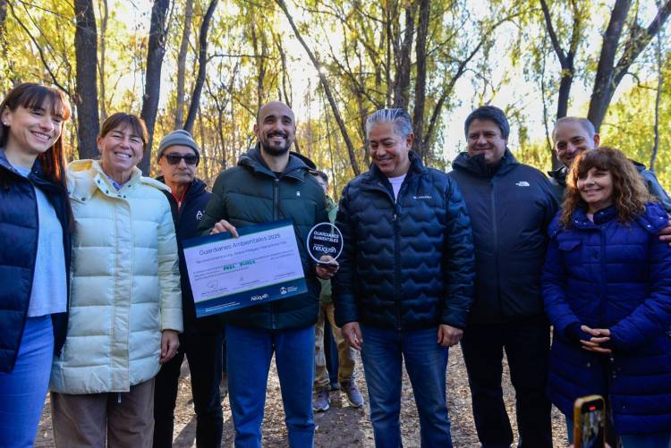 Abel Pintos fue declarado Guardián Ambiental de honor en la provincia