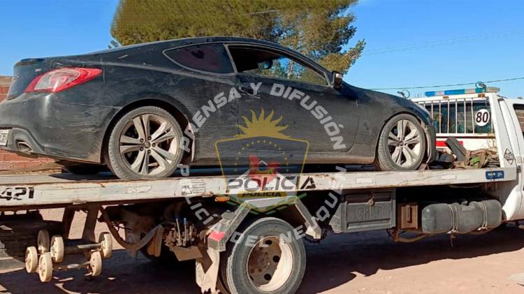 Detectan vehículo con pedido de secuestro 