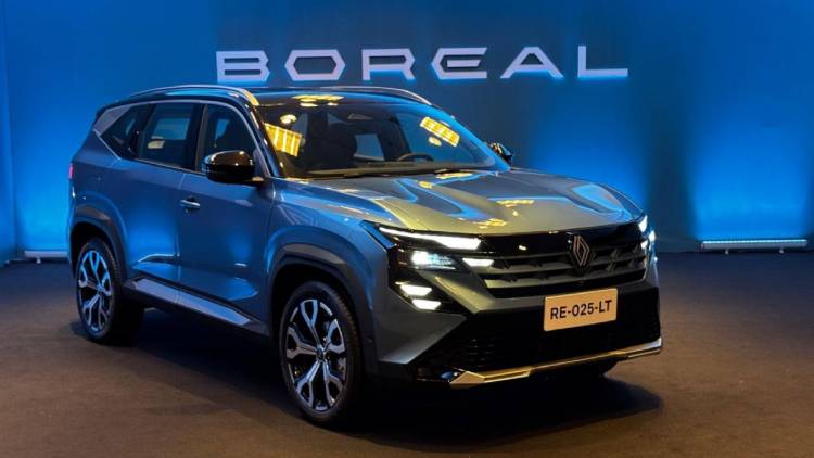Se presenta el Renault Boreal, el nuevo SUV mediano que llegará a la Argentina