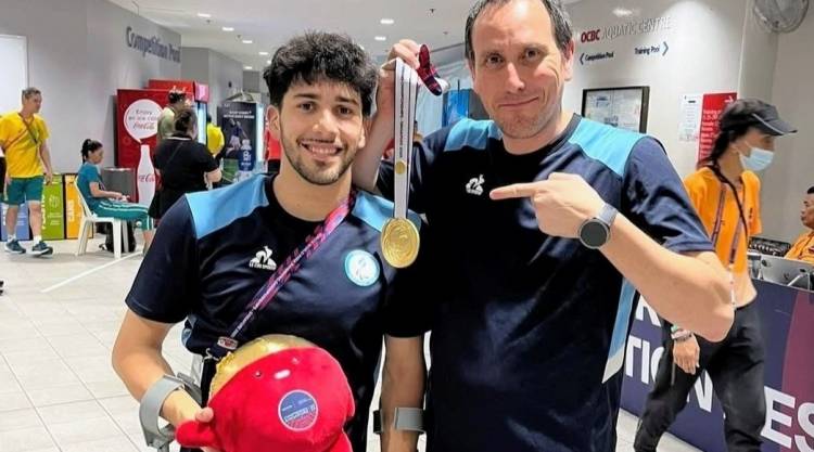Iñaki Basiloff se coronó campeón del mundo en Singapur