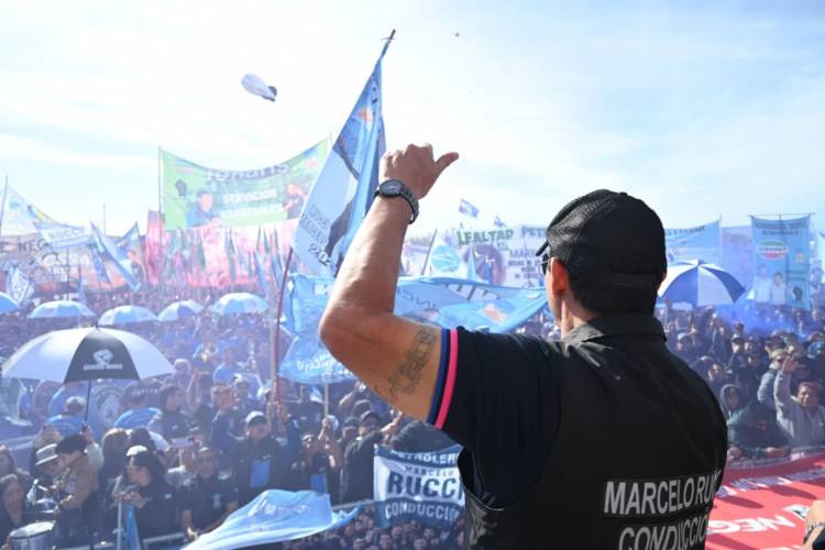 Rucci anunció acuerdos históricos: zona al 85% y seguro laboral de 5 años para los petroleros