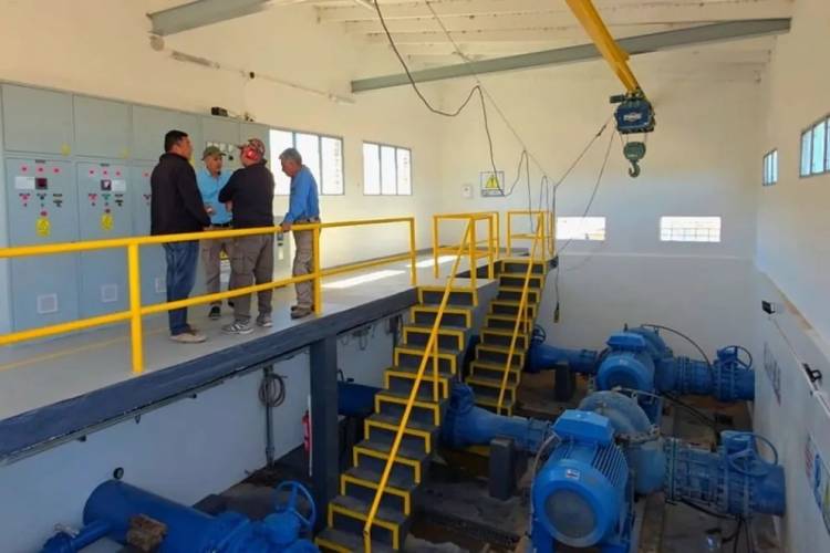 La Provincia puso en marcha la estación de bombeo de “La Picacita”