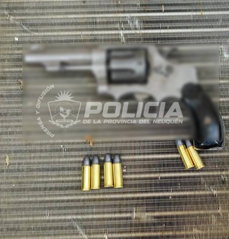 Secuestran un revolver, municiones y droga en un allanamiento