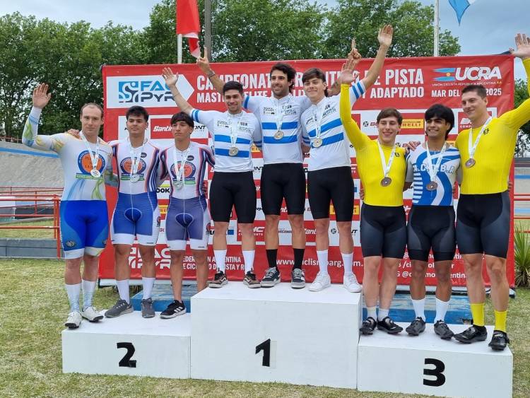 Comenzó el Campeonato Argentino de pista elite