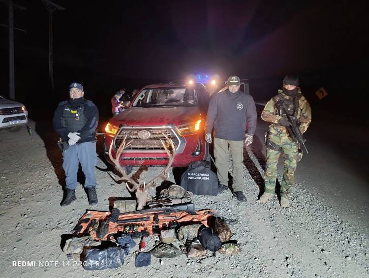 Controles simultáneos en la región de caza ilegal.