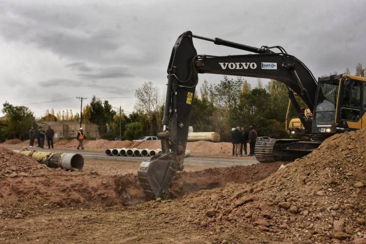 La ampliación de la red cloacal de barrio Norte permitirá la conexión a más de 300 familias