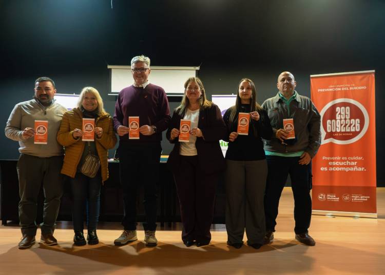 Plaza Huincul presentó la Línea Municipal de Atención Primaria y Prevención del Suicidio