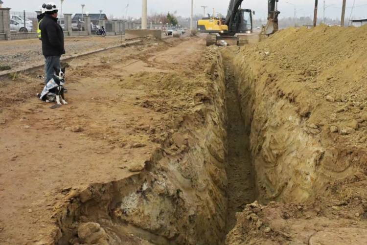 Comenzó la segunda etapa de ampliación de la red cloacal en barrio Norte